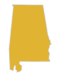 Image of Alabama state shape